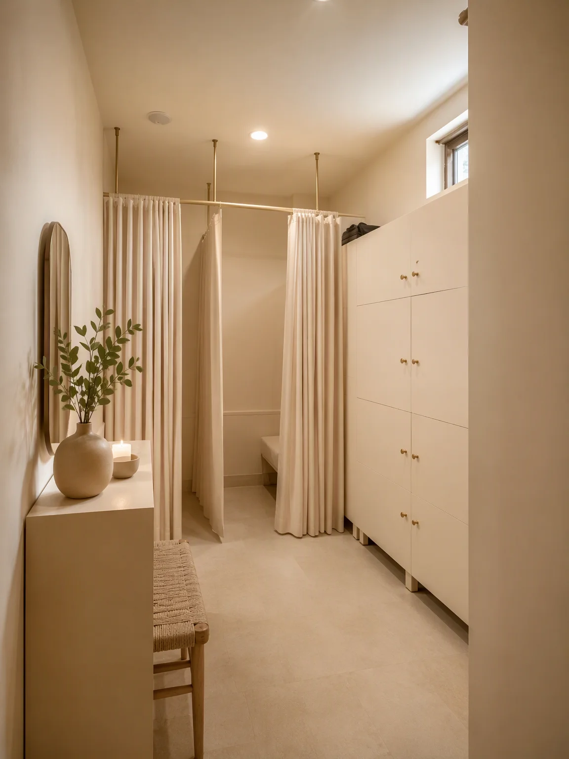 Leo Pilates Studio — soyunma alanı